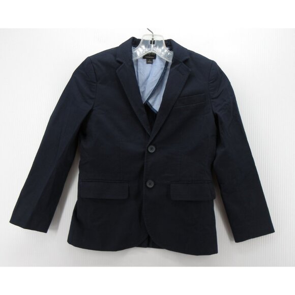 J Crew Sport Coat Boys 8 Crewcuts Thompson Blazer Formal Preppy Jacket - Picture 1 of 15